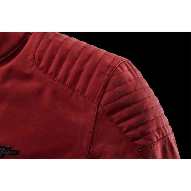 Chaqueta de moto Furygan Jody para mujer, color rojo