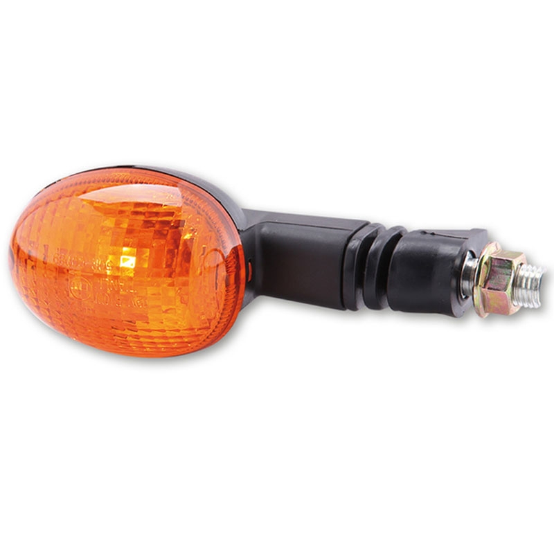 Intermitentes para motocicleta Highsider Smart Mini de color naranja y negro