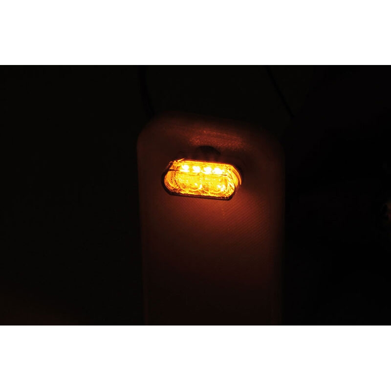 Intermitentes para motocicleta Highsider Smart Module 1 Pro LED gris humo