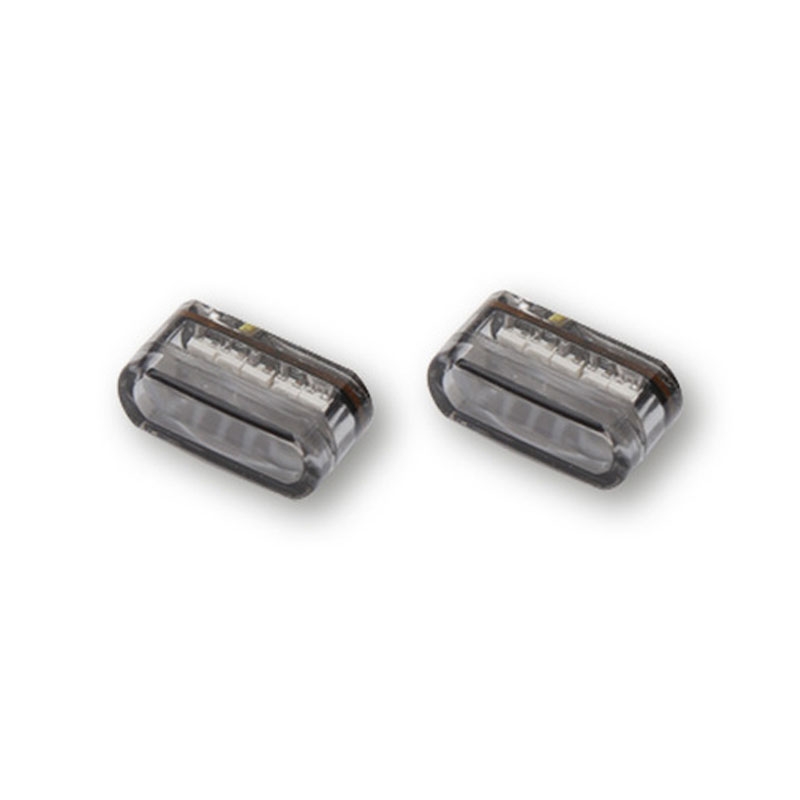 Intermitentes para motocicleta Highsider Smart Module 1 LED gris humo