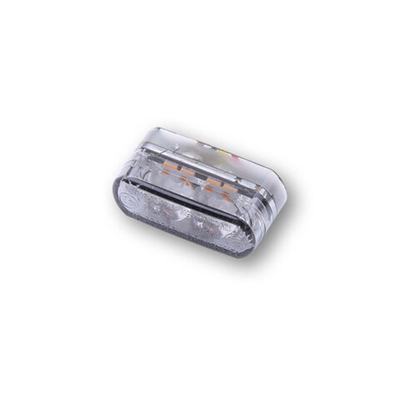 Intermitentes para motocicleta Highsider Smart Module 1 Pro LED 3 en 1 gris humo