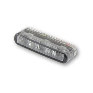 Luz trasera para motocicleta Highsider Smart Shorty 2 Pro, gris humo