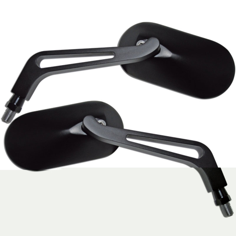 Espejo retrovisor Highsider Smart Oval izquierdo/derecho negro