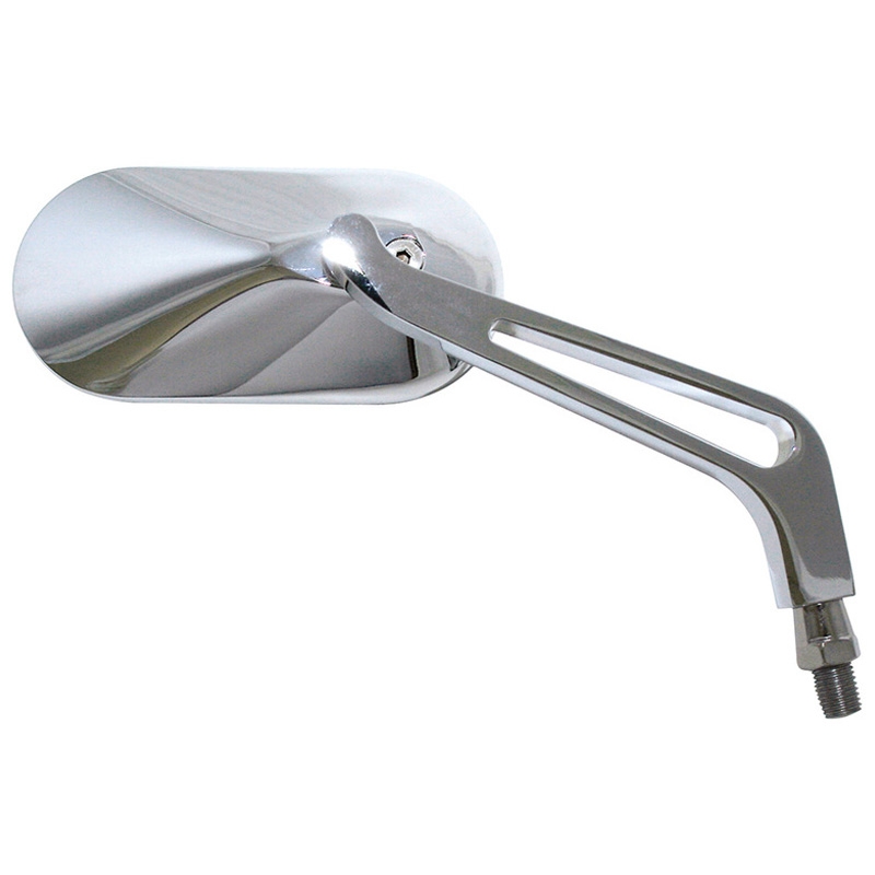 Espejo retrovisor Highsider Smart Oval izquierdo/derecho cromado