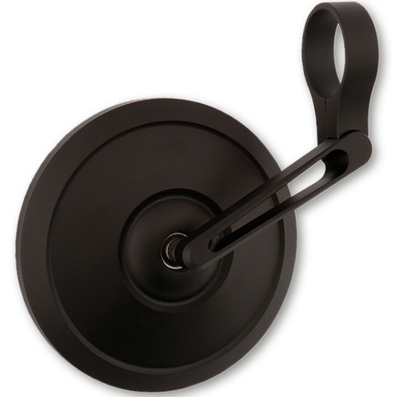 Espejo retrovisor Highsider Pro Retro Short izquierdo/derecho negro mate