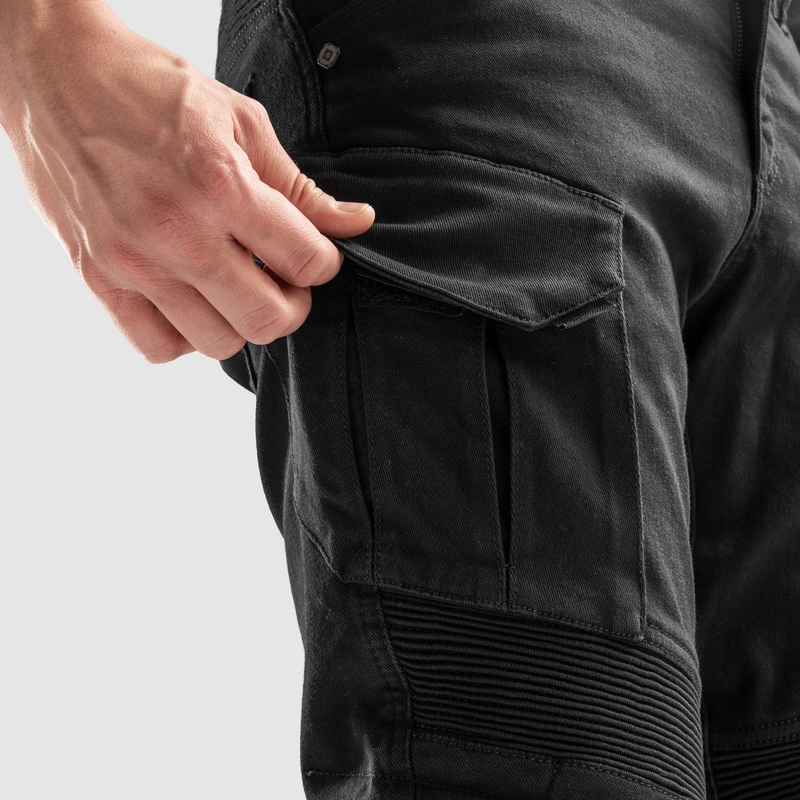 Vaqueros de moto Ozone Faster TP negros