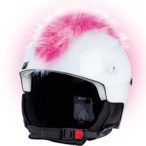 Casco orejas Chiro rosa y blanco