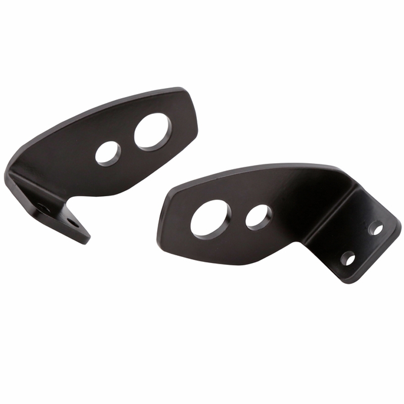 Soporte de intermitentes LED original Highsider Pro para matrícula de moto Suzuki, color negro