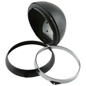 Carcasa del faro Highsider Smart Yuma 2 en negro mate