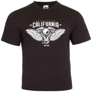 Camiseta RSA Motorcycles California negra