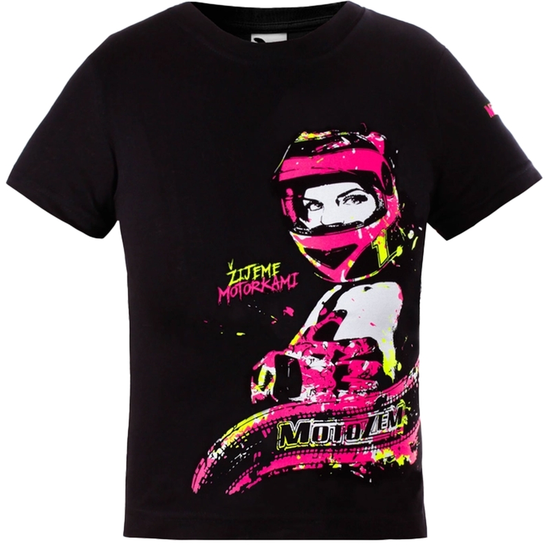 Camiseta niña MotoZem - We live with motorcykes