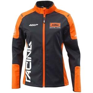 Chaqueta softshell de mujer KTM Team negro-naranja