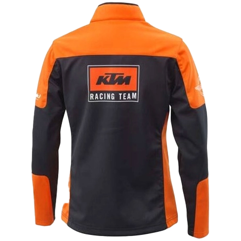 Chaqueta softshell de mujer KTM Team negro-naranja