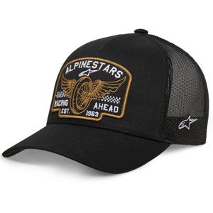 Gorra Alpinestars Heritage Patcher negro-negro