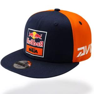 Gorra plana infantil KTM azul-naranja