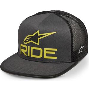 Gorra Alpinestars Ride 4.0 ER gris-negro-amarillo