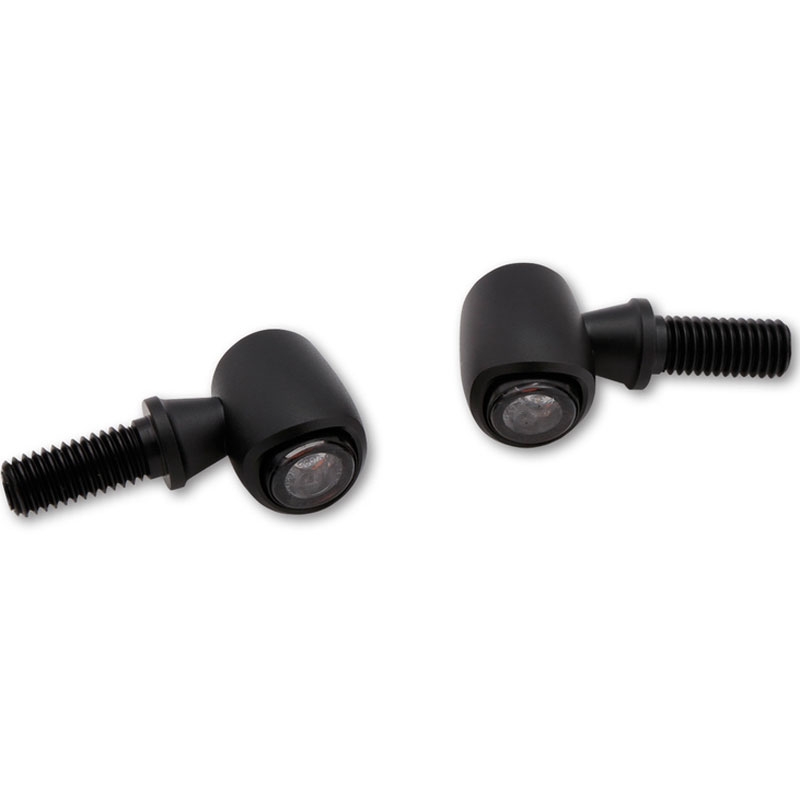 Intermitentes LED Highsider Nova LED Indicator 3 en 1 negro mate 2 uds