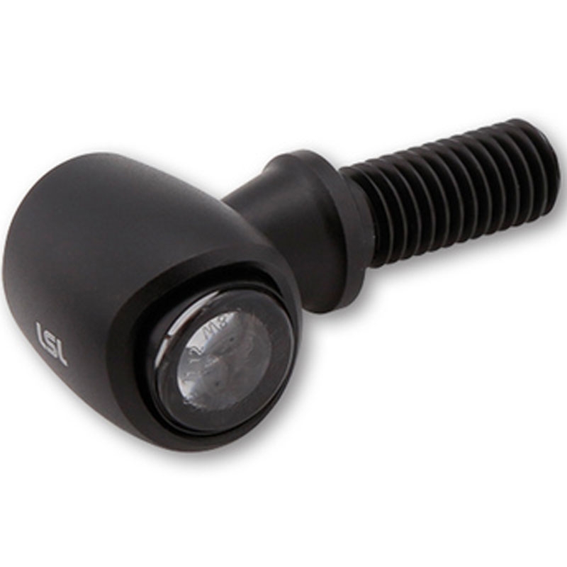 Intermitentes LED Highsider Nova LED Indicator 3 en 1 negro mate 2 uds