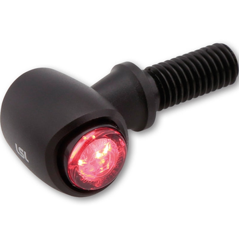 Intermitentes LED Highsider Nova LED Indicator 3 en 1 negro mate 2 uds