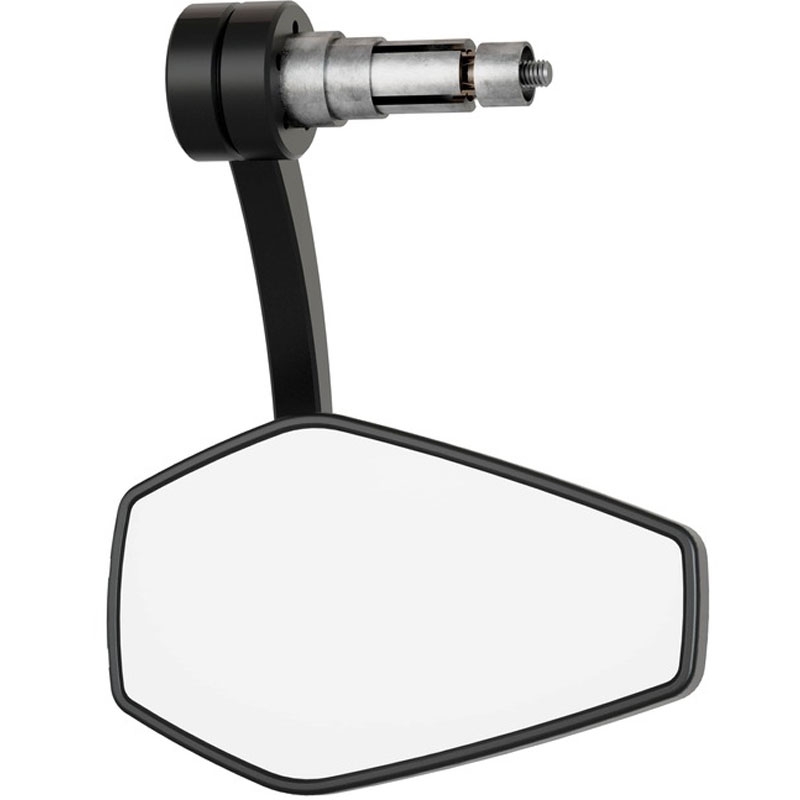 Espejo retrovisor de manillar Highsider Booster 2 EVO negro