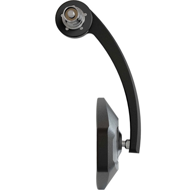 Espejo retrovisor de manillar Highsider Booster 2 EVO negro