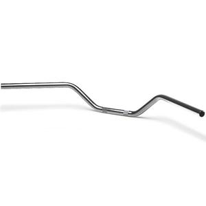 Manillar de motocicleta Highsider Pro Flat Track L14 7/8 pulgadas cromado
