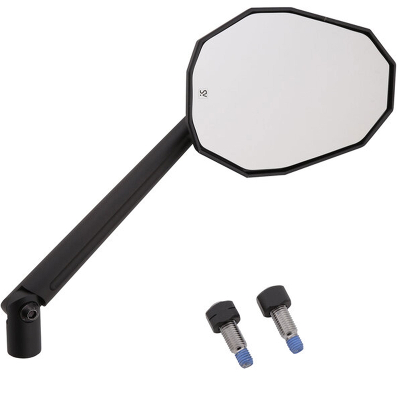Espejo retrovisor Highsider Smart Straight XL negro