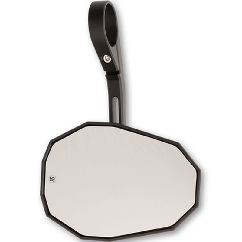 Espejo retrovisor Highsider Smart Straight con brazo largo negro