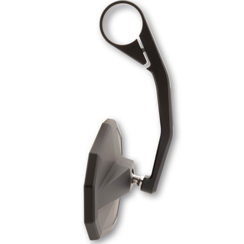 Espejo retrovisor Highsider Smart Straight con brazo largo negro