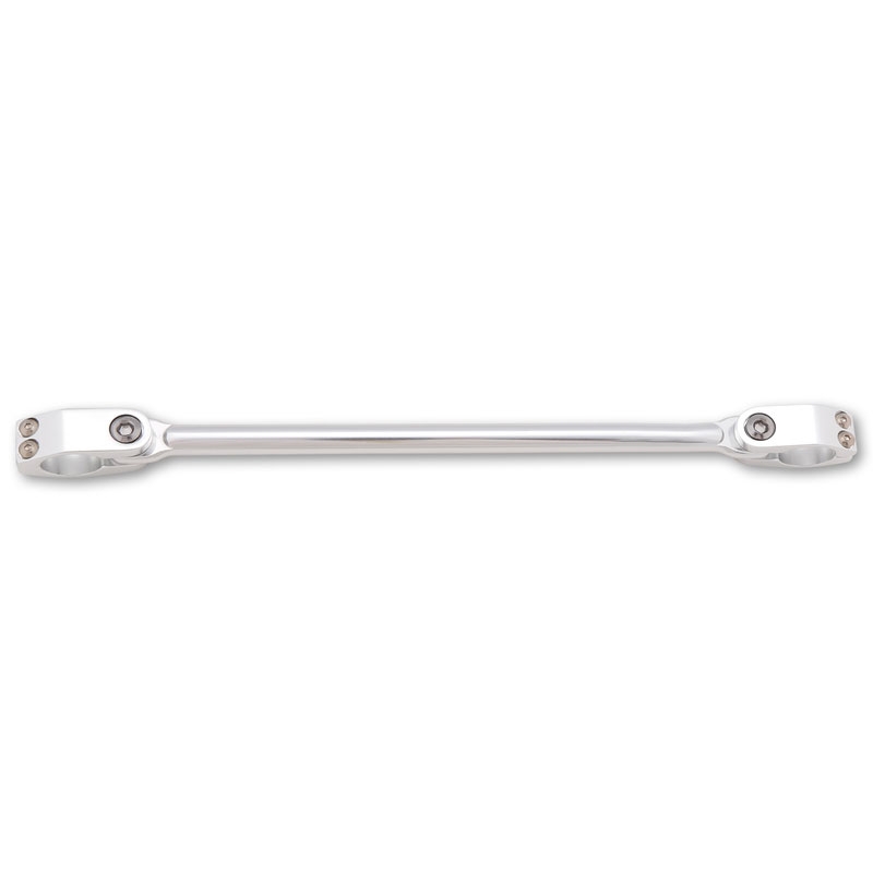 Refuerzo de manillar de motocicleta Highsider Cross-Bar plateado