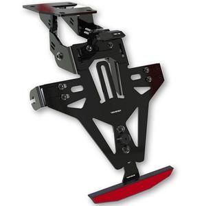 Portamatrículas con iluminación Highsider Akron-RS PRO BMW S 1000 RR negro