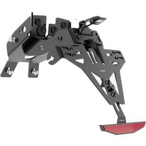 Portamatrículas con iluminación Highsider License Akron RS PRO KTM 690 SMC R negro