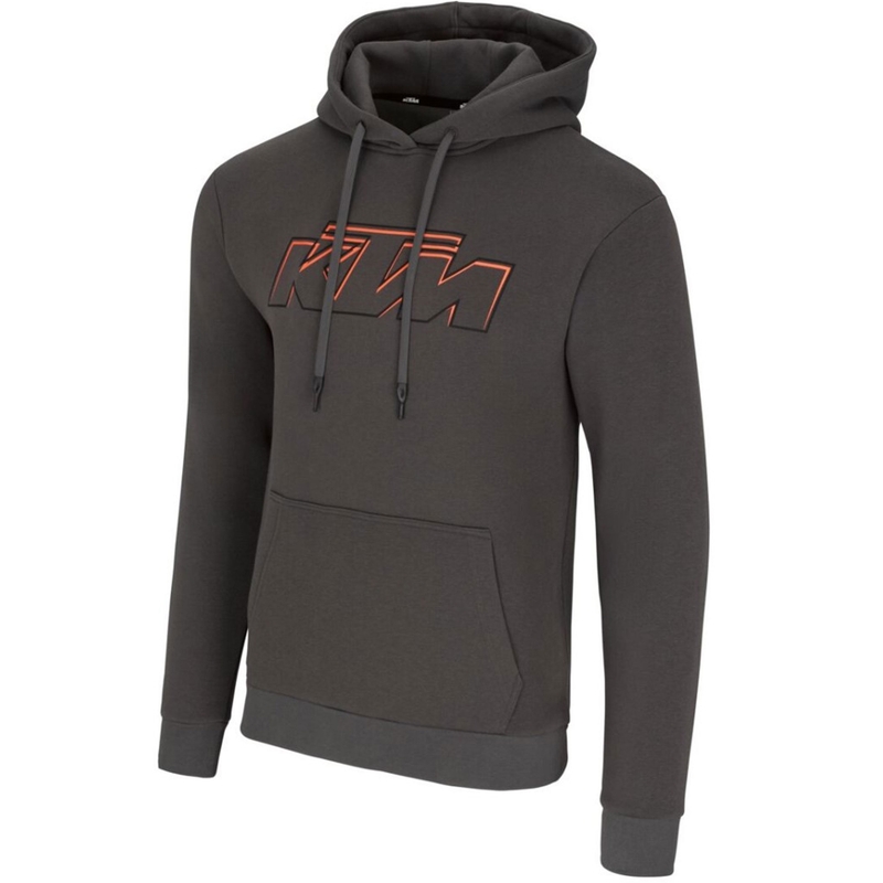 Sudadera con capucha KTM Essential gris oscuro