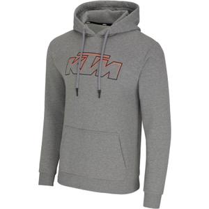 Sudadera con capucha KTM Essential gris claro jaspeado