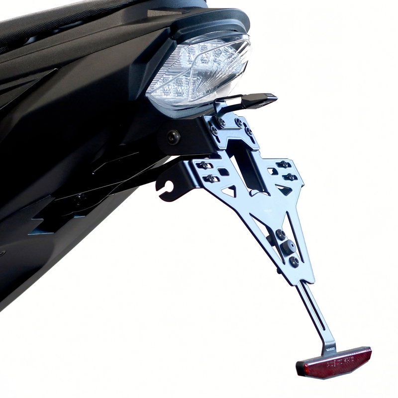 Portamatrículas con iluminación Highsider Akron RS PRO Suzuki GSX-S 1000 (F) negro