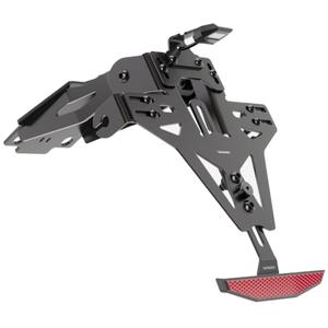 Portamatrículas con iluminación Highsider Akron RS PRO Suzuki GSX-S 1000 (F) negro