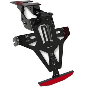 Portamatrículas con iluminación Highsider Akron RS PRO Yamaha YFZ-R1, R6 negro
