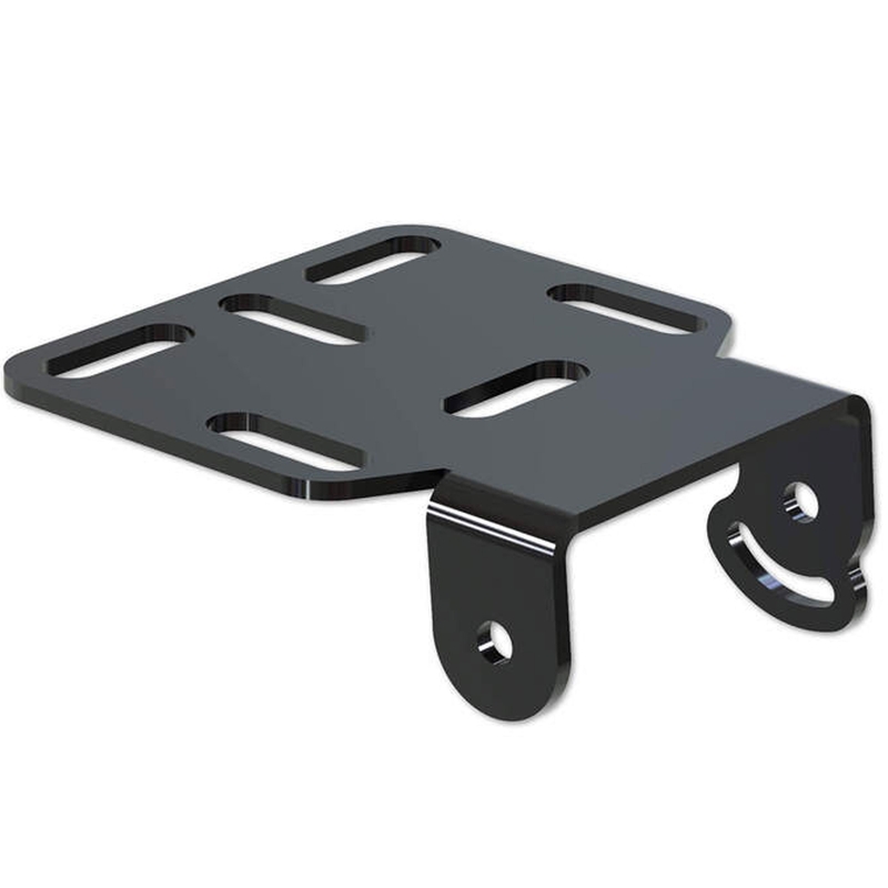 Portamatrículas universal Highsider Akron RS PRO con luz negra
