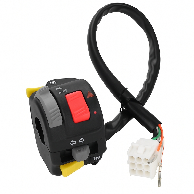 Interruptor inteligente universal Highsider para motocicletas y vehículos todoterreno Yamaha, estilo izquierdo