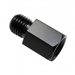 Adaptador para retrovisor inteligente Highsider de rosca derecha M10 a rosca derecha M10 negro