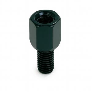 Adaptador para retrovisor inteligente Highsider de rosca derecha M10 a rosca derecha M8 negro