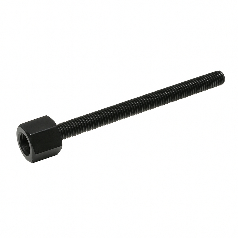 Adaptador para retrovisor inteligente Highsider de rosca derecha M10 a rosca derecha M8x85mm negro