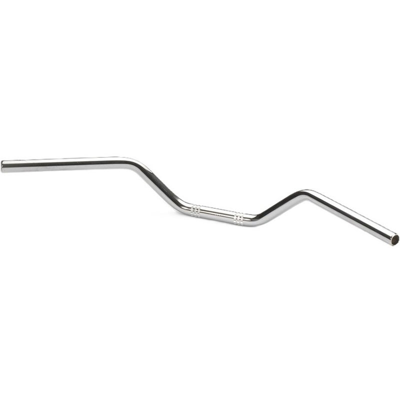 Manillar de moto Highsider PRO Flat Track L14 90 mm cromado