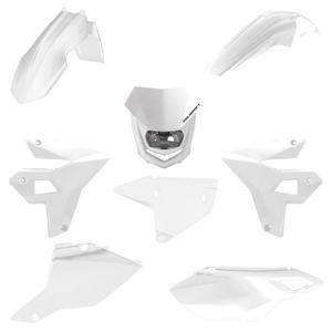 Sada plastů POLISPORT restyling bílá