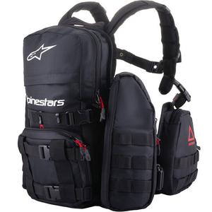 Mochila táctica Alpinestars Techdura negro-blanco 9 l