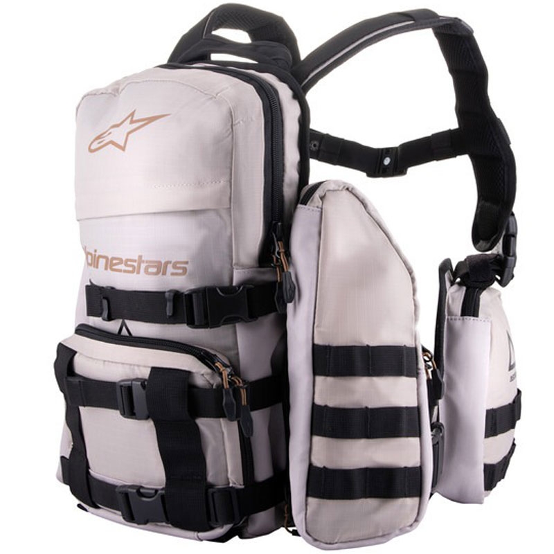 Mochila Alpinestars Techdura Tactical gris-negro 9 l