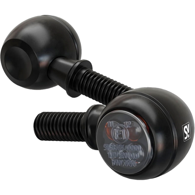 Intermitentes para motocicleta Highsider Smart Circula-S LED 3 en 1 negro