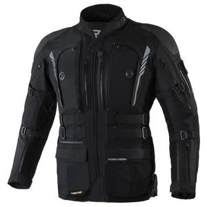 Chaqueta de moto negra Rebelhorn Patrol liquidación