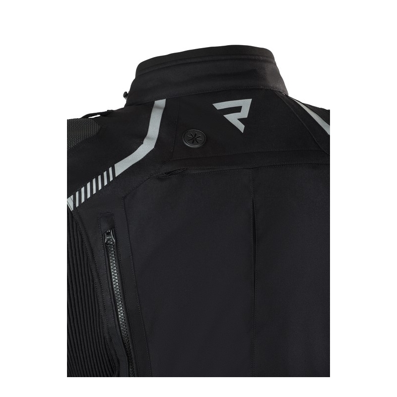 Chaqueta de moto negra Rebelhorn Patrol