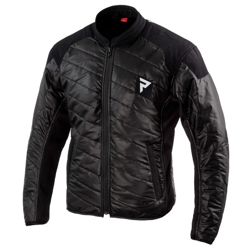 Chaqueta de moto Rebelhorn Hardy II gris-negro-amarillo fluo liquidación